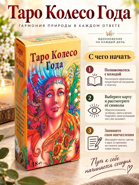 Veyt Taro kartalari, fol ochish, bashorat qilish va o‘rganish uchun 78 ta karta