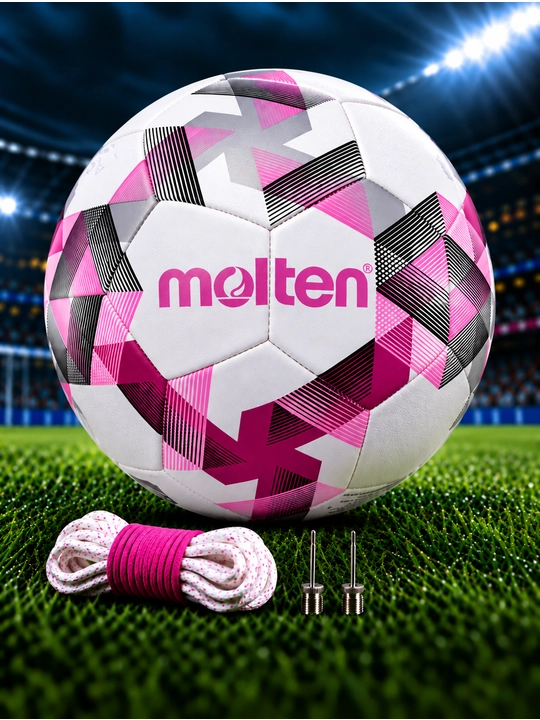 Futbol to‘pi Molten FG1000, Professional, 5-o‘lcham, oq-pushti - 