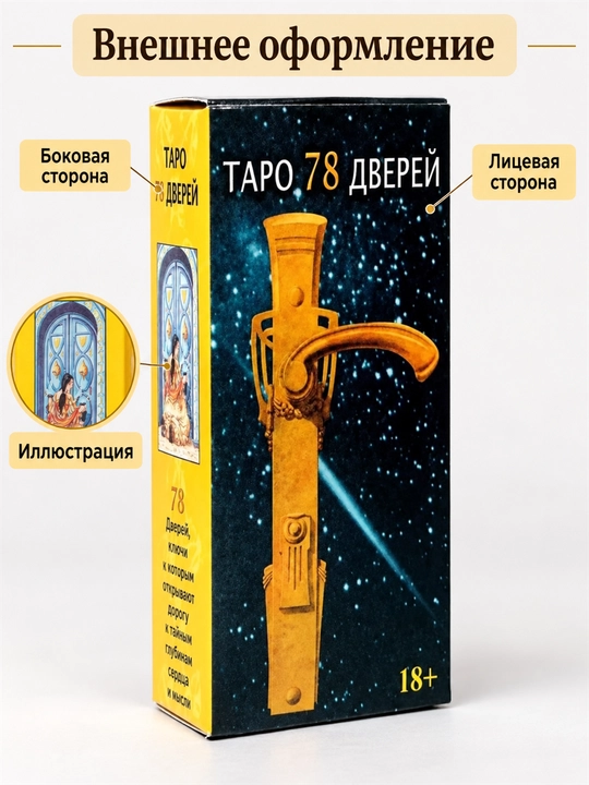 Карты Таро Уэйта 78 карт для гаданий, предсказаний и обучения