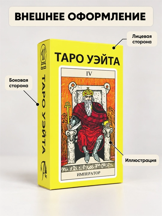 Карты Таро Уэйта 78 карт для гаданий, предсказаний и обучения