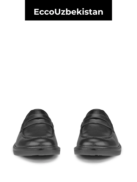 Мужские лоферы ECCO Metropole London Black из натуральной кожи