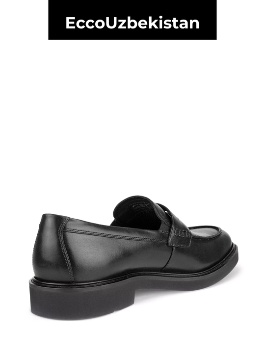Мужские лоферы ECCO Metropole London Black из натуральной кожи
