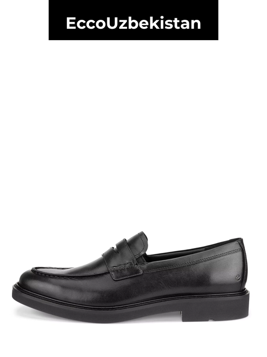 Мужские лоферы ECCO Metropole London Black из натуральной кожи