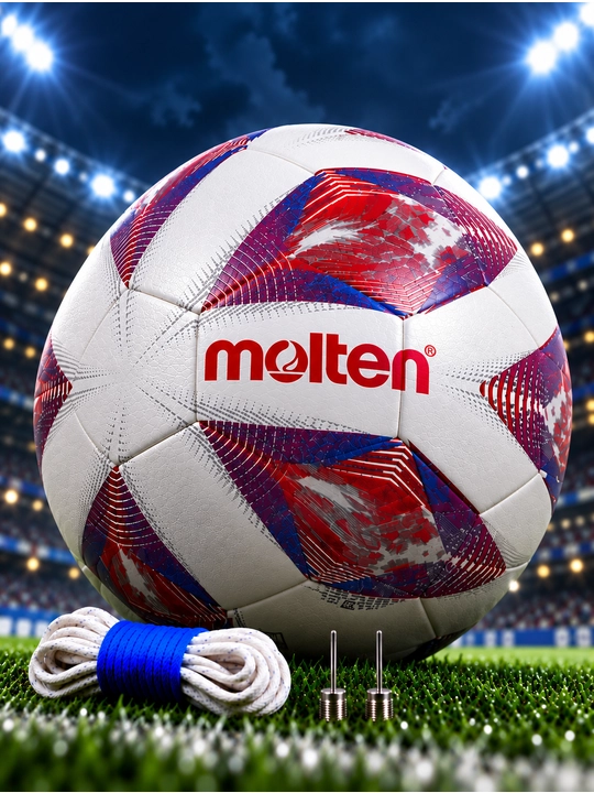 Futbol to‘pi Molten Official Match Ball 1000, 5-o‘lcham, oq-pushti
