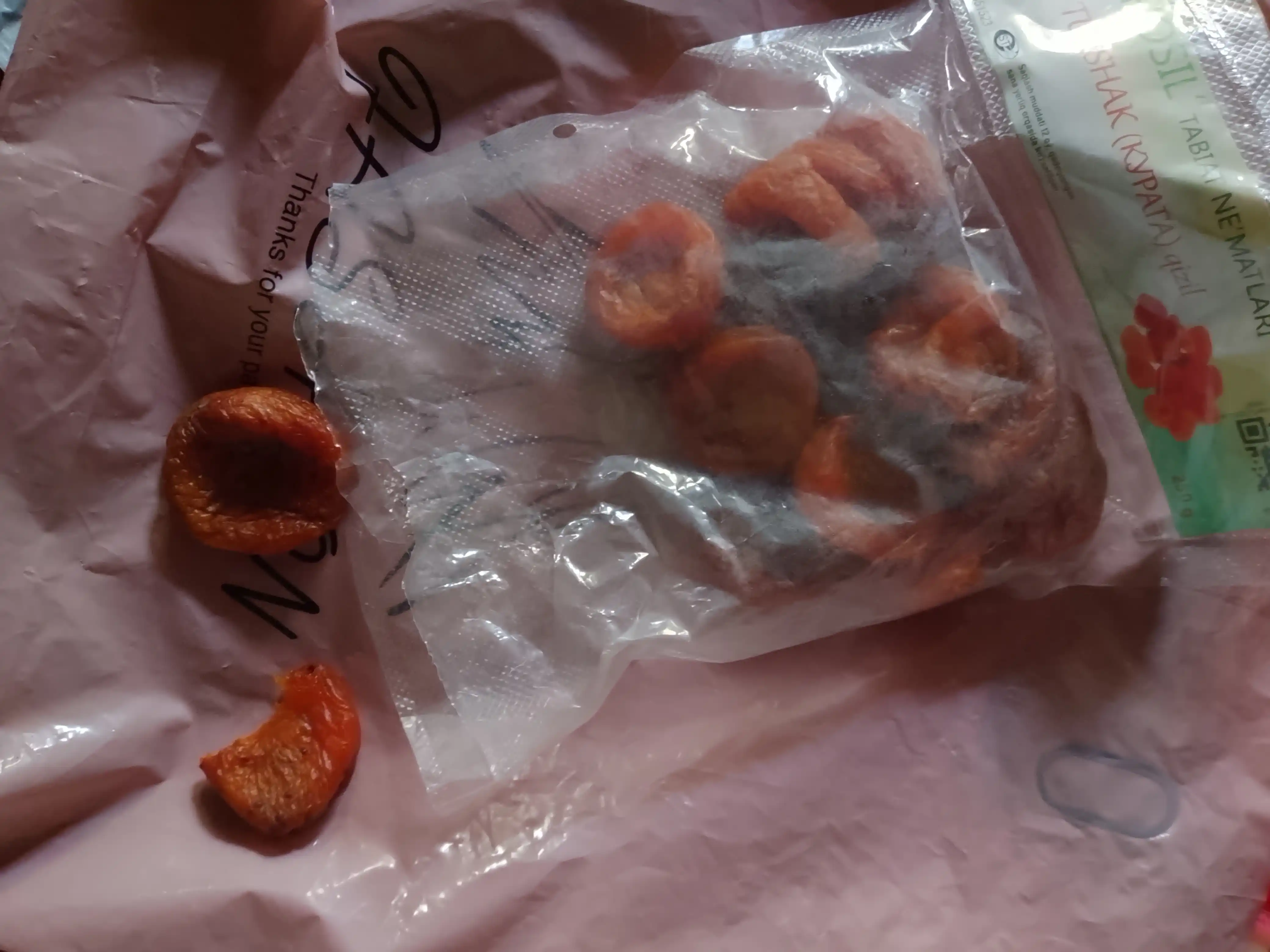Turshak, quritilgan  danaksiz o'rik "Qizil", 250 g