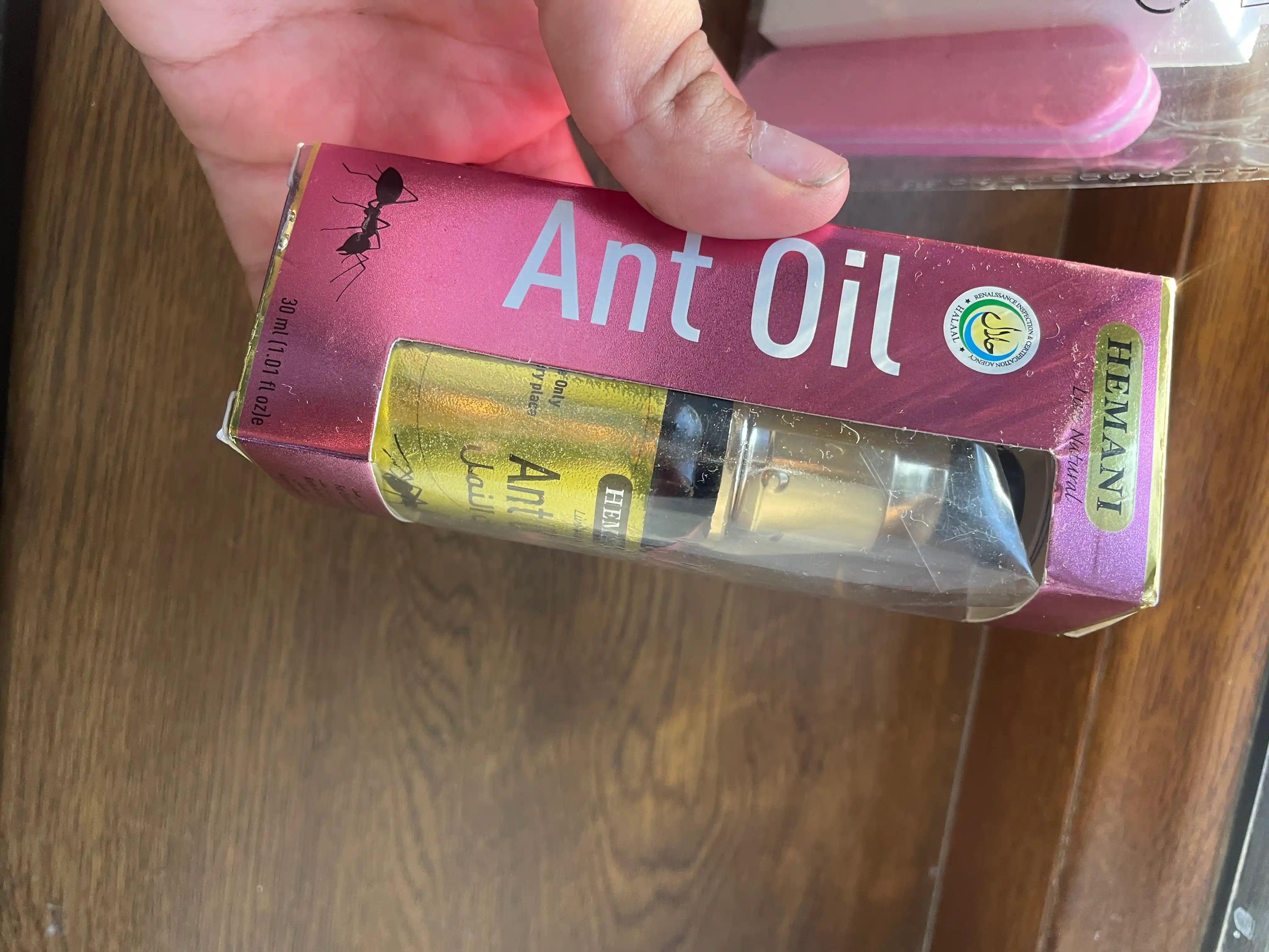 Муравьиное масло Hemani Ant oil, против роста волос, для депиляции, ингибитор роста, 30 мл