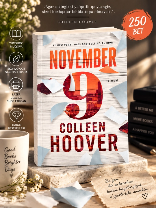 November 9 Colleen Hoover - 