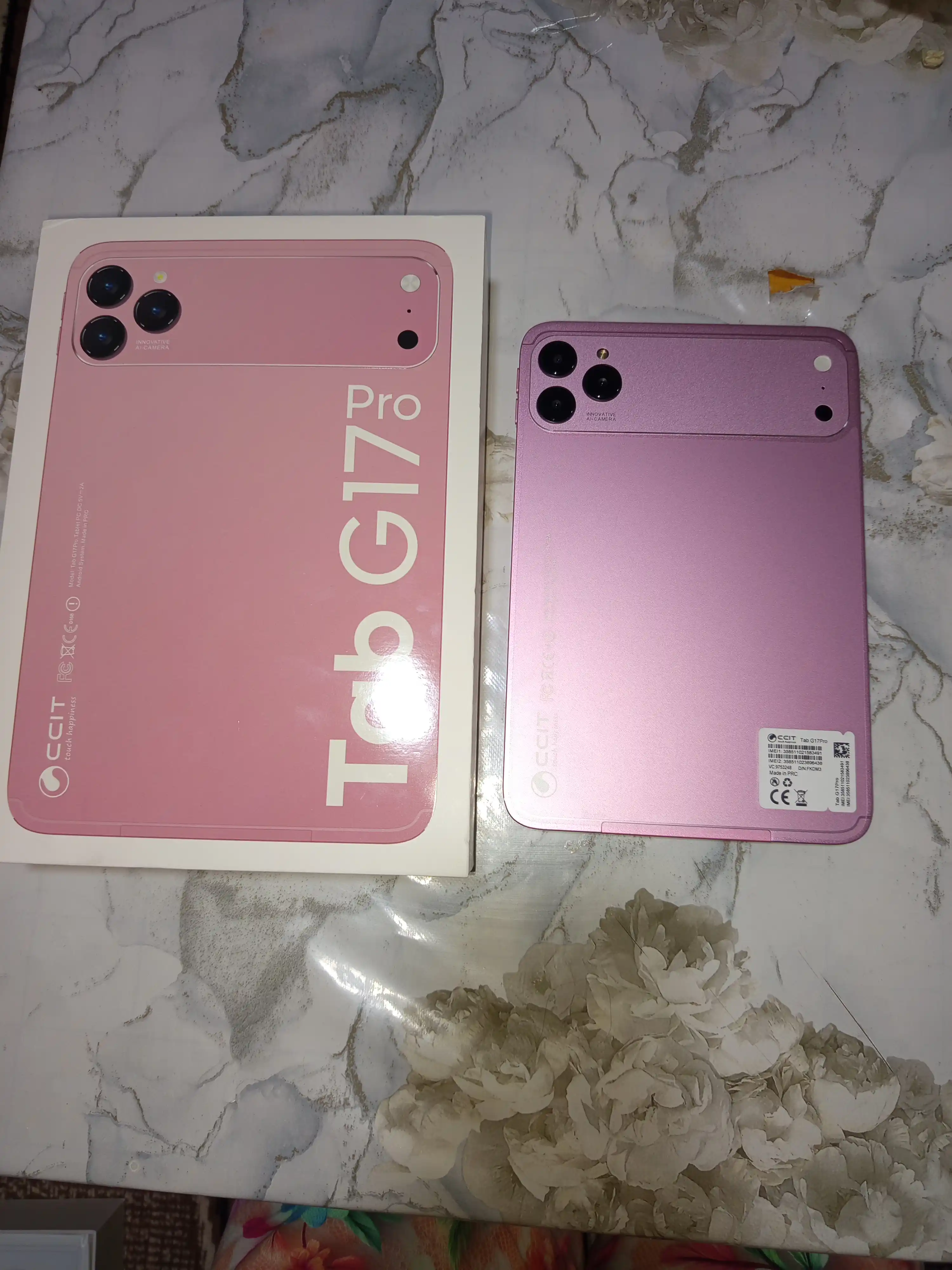 CCIT Tab G17 pro planshet — 12/256 xotira, 5G internet, 2 ta SIM 10000 mAh