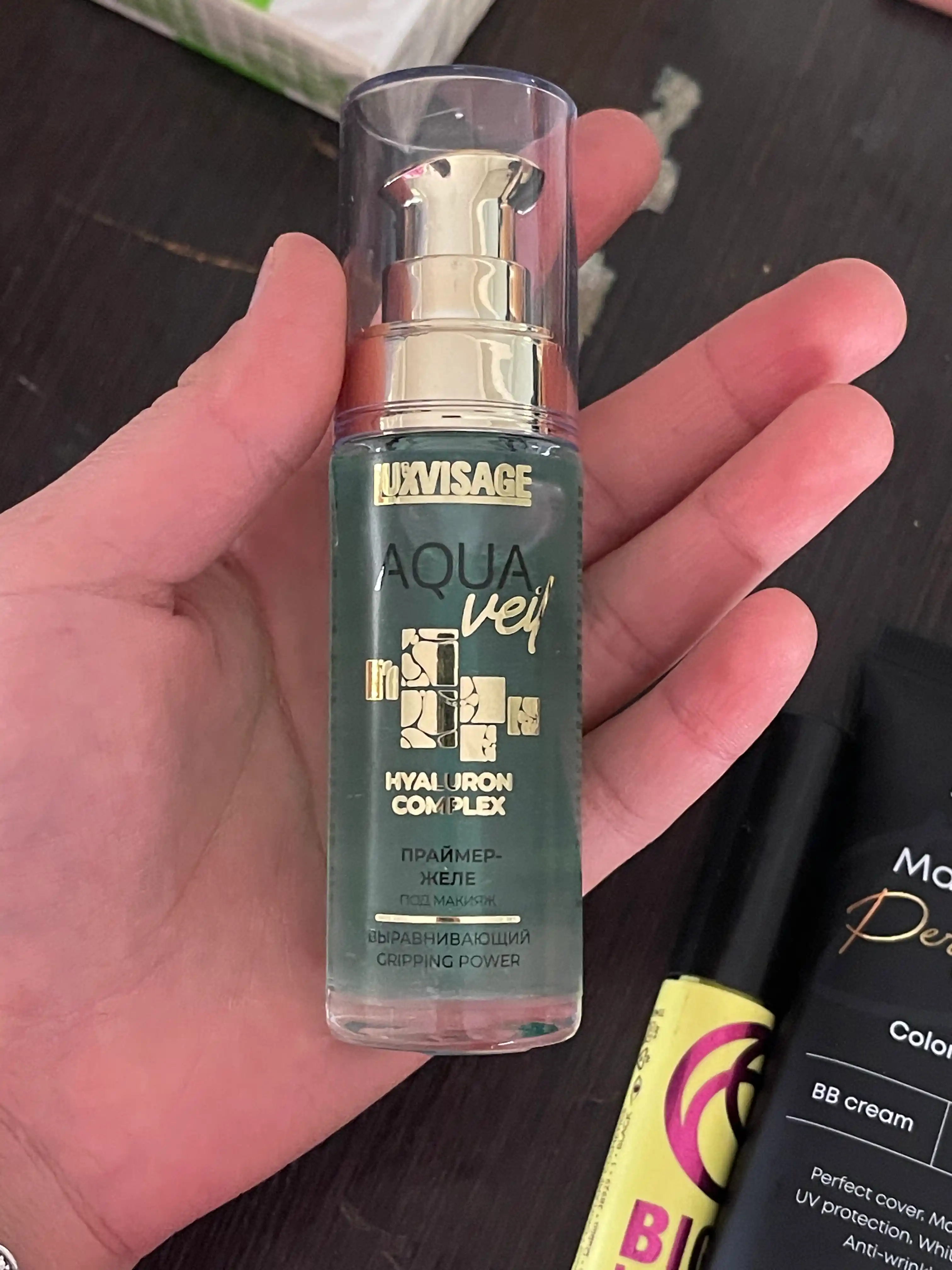 Yuz uchun praymer Luxvisage AQUA veil, baza makiyaj uchun
