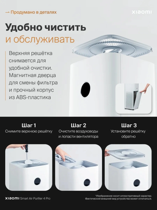 Xiaomi Aqlli havo tozalagichlar, Smart air purifier, Allergenlardan ximoya, GLOBAL
