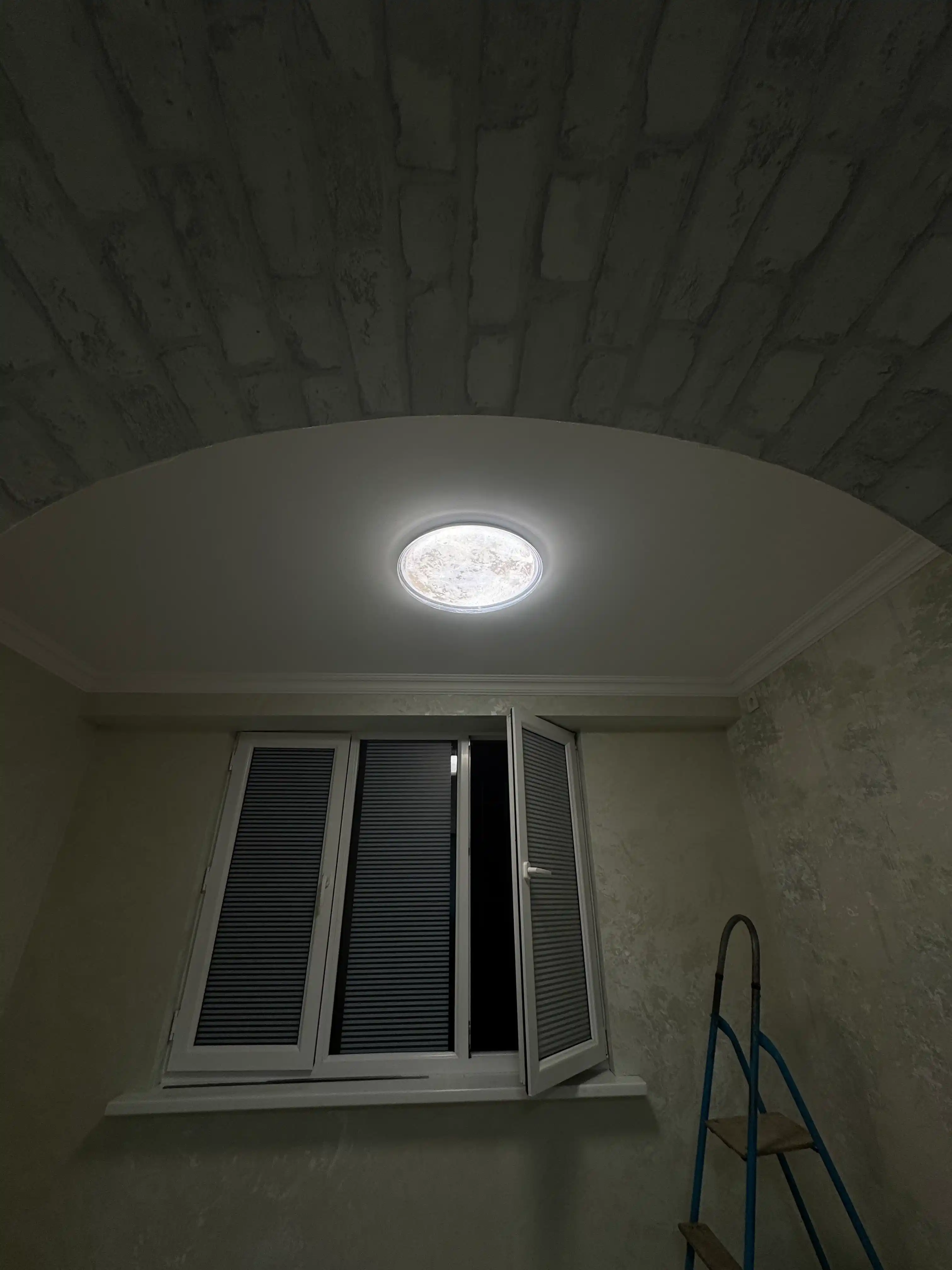 3D LED Плафон Люстра 72W 48см – Луна, Земля, Aurora | 3 режима света