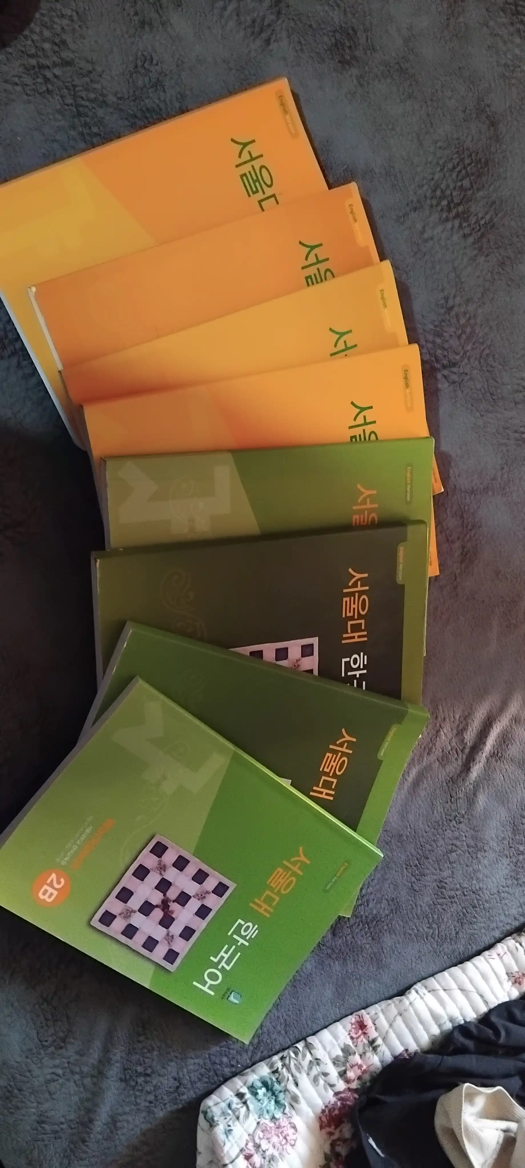 Seoul University Korean, 1A, 1B, 2A, 2B, 3A, 3B, Student book, Workbook, в формате A4