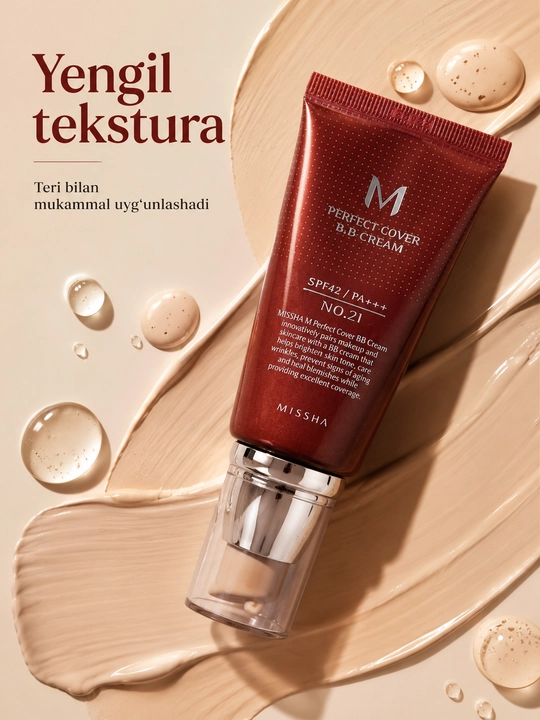 Missha BB-kremi, tonal krem