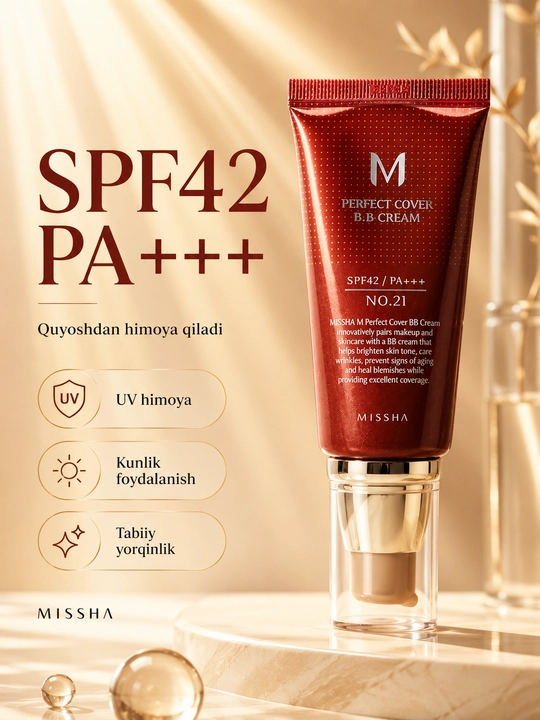 Missha BB-kremi, tonal krem