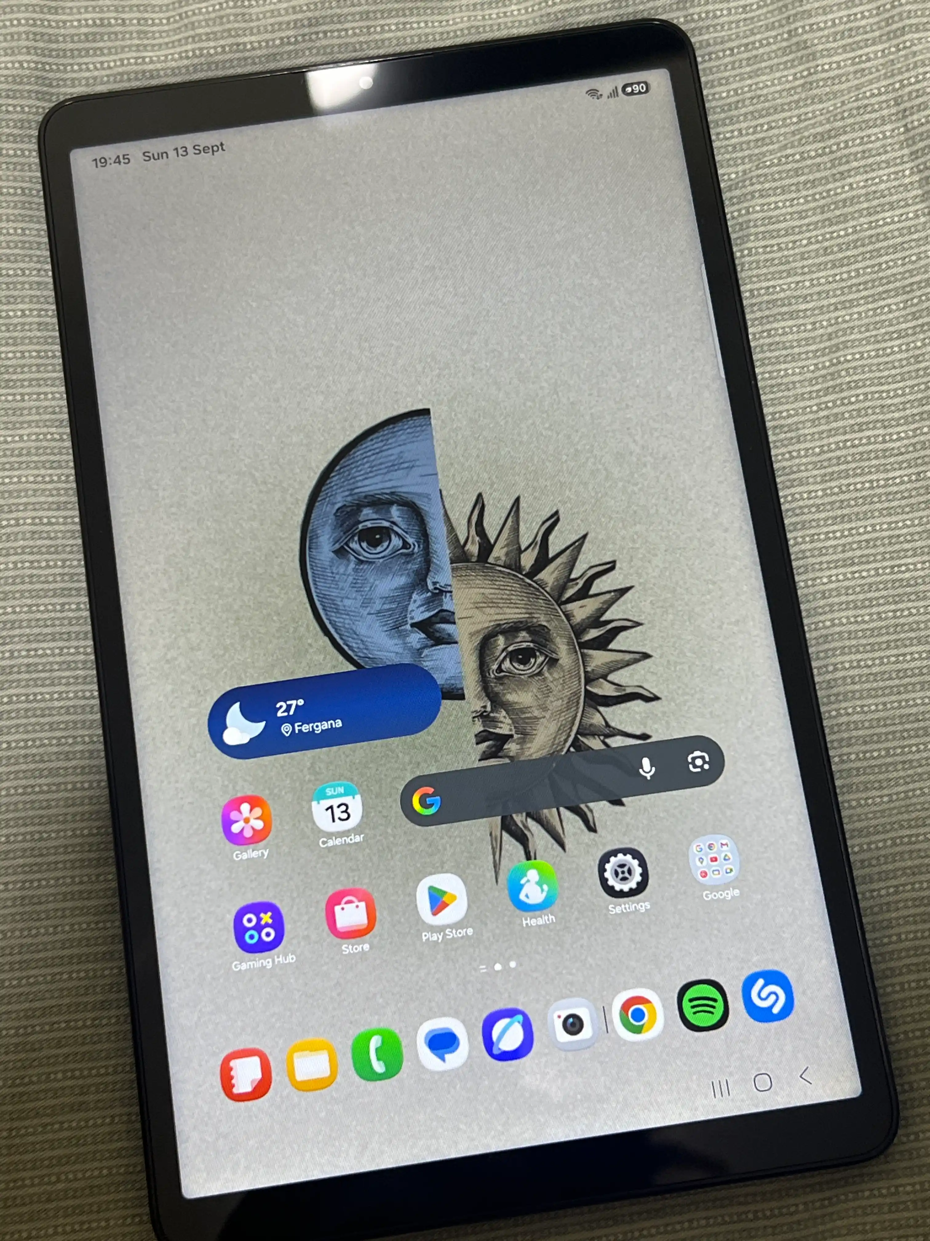Samsung Galaxy Tab A11 plansheti, 8.7," 1340x800 (WXGA+), TFT, 90 Gs, 2 TB gacha MicroSD, 5100 mA·soat
