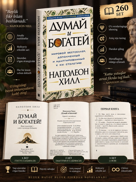 Думай и богатей, Наполеон Хилл