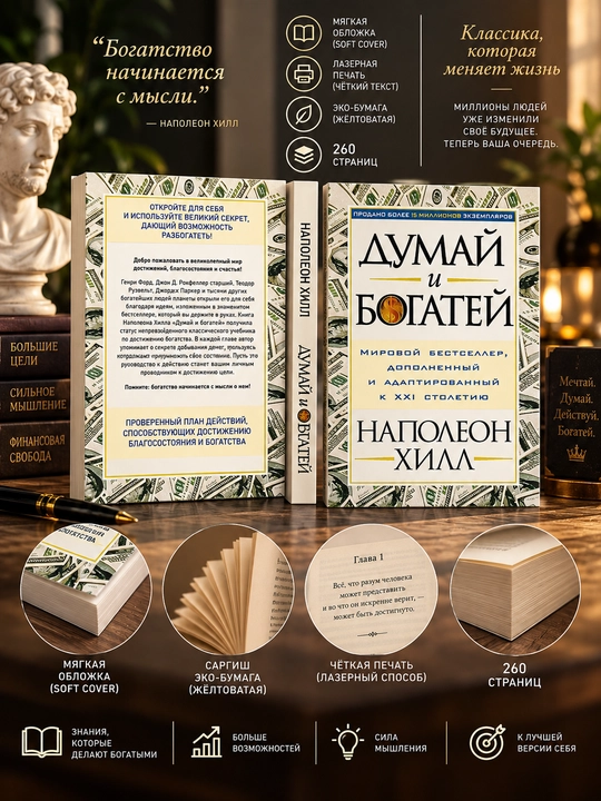 Думай и богатей, Наполеон Хилл