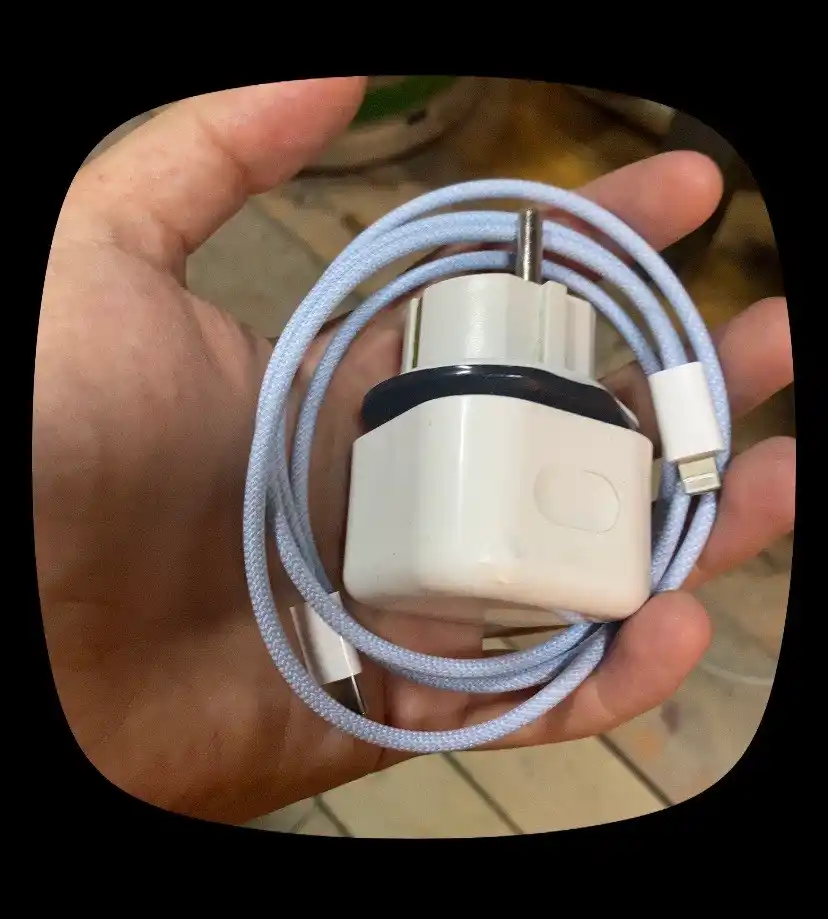 Kabel Type-C to Lightning 3.1, 6A, tez quvvatlash va ma’lumot uzatish uchun