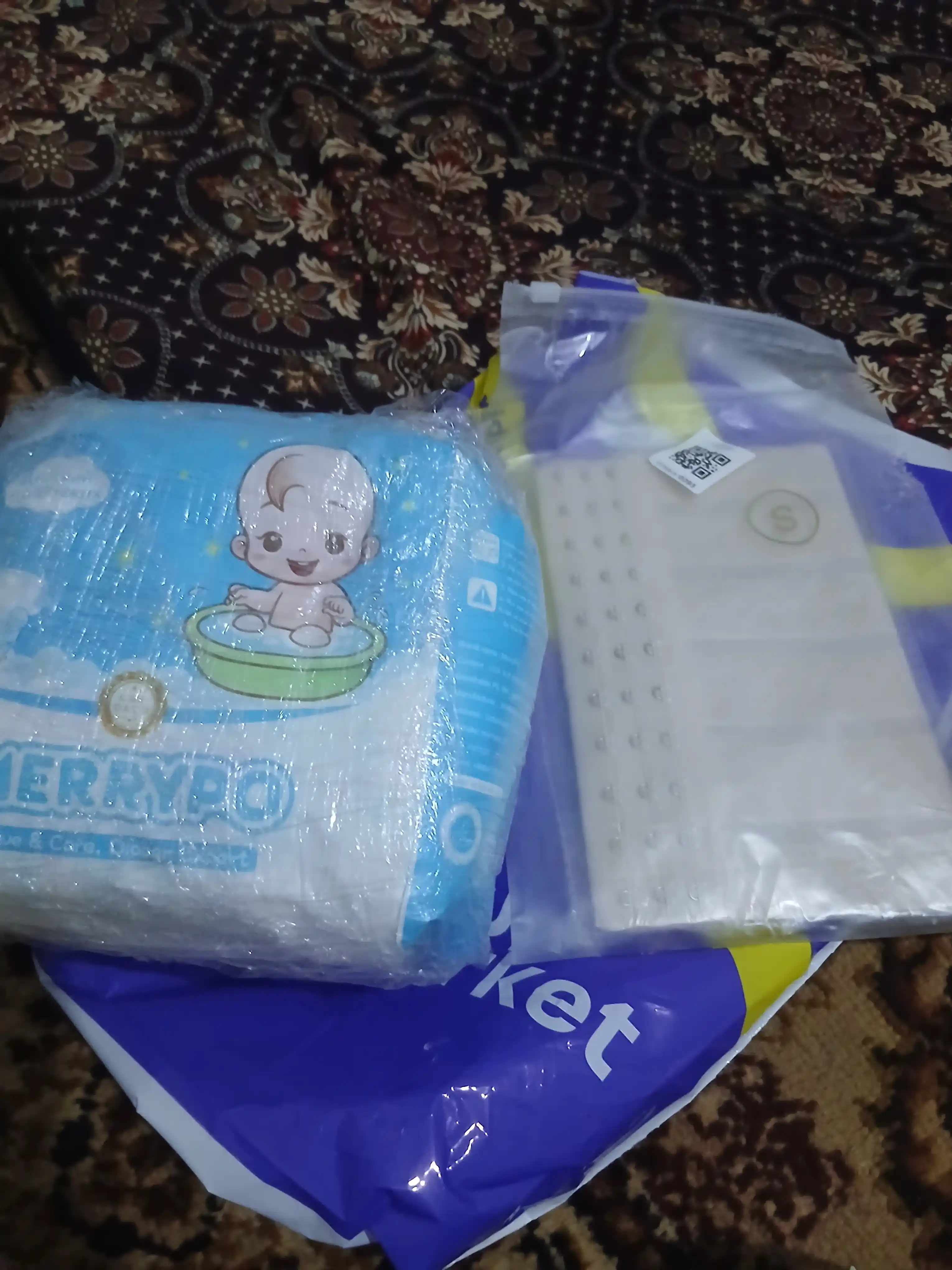 Подгузники Merrypo размер 1-6 (NB-XXL), дышащие, быстрое впитывание, японская технология
