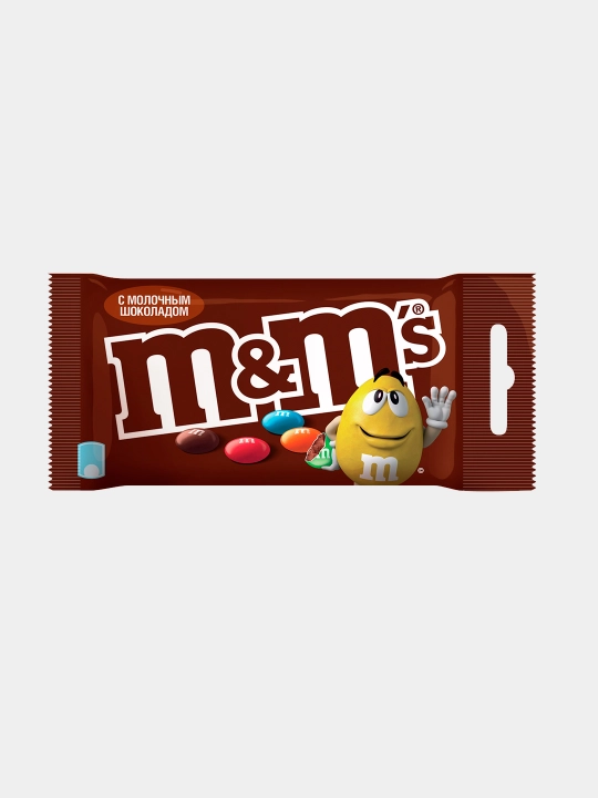 M&M's Молочный шоколад 45 г × 4 шт - 