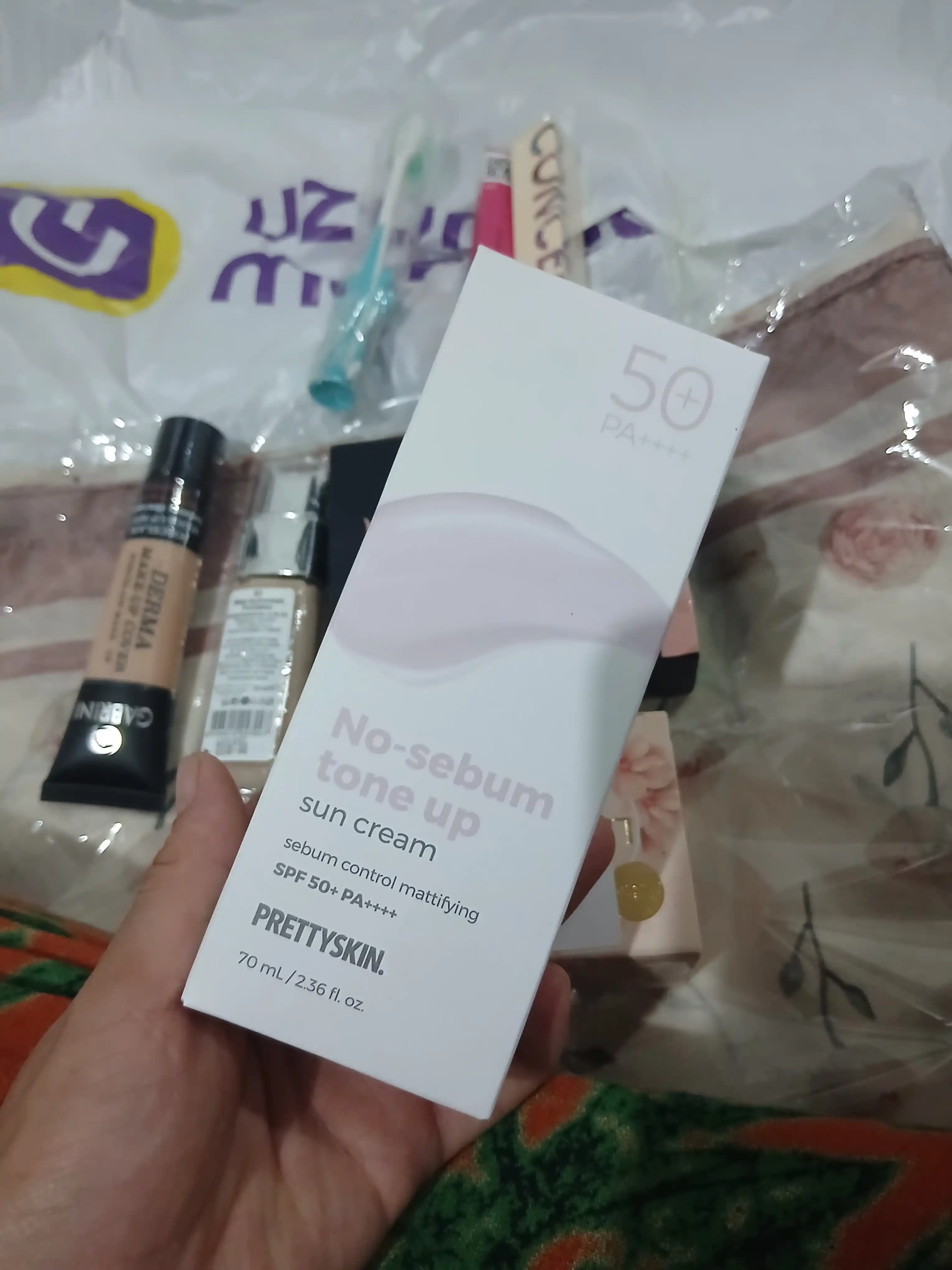 Quyoshdan himoyalovchi kremi Pretty Skin SPF50+ PA++++, 70 ml