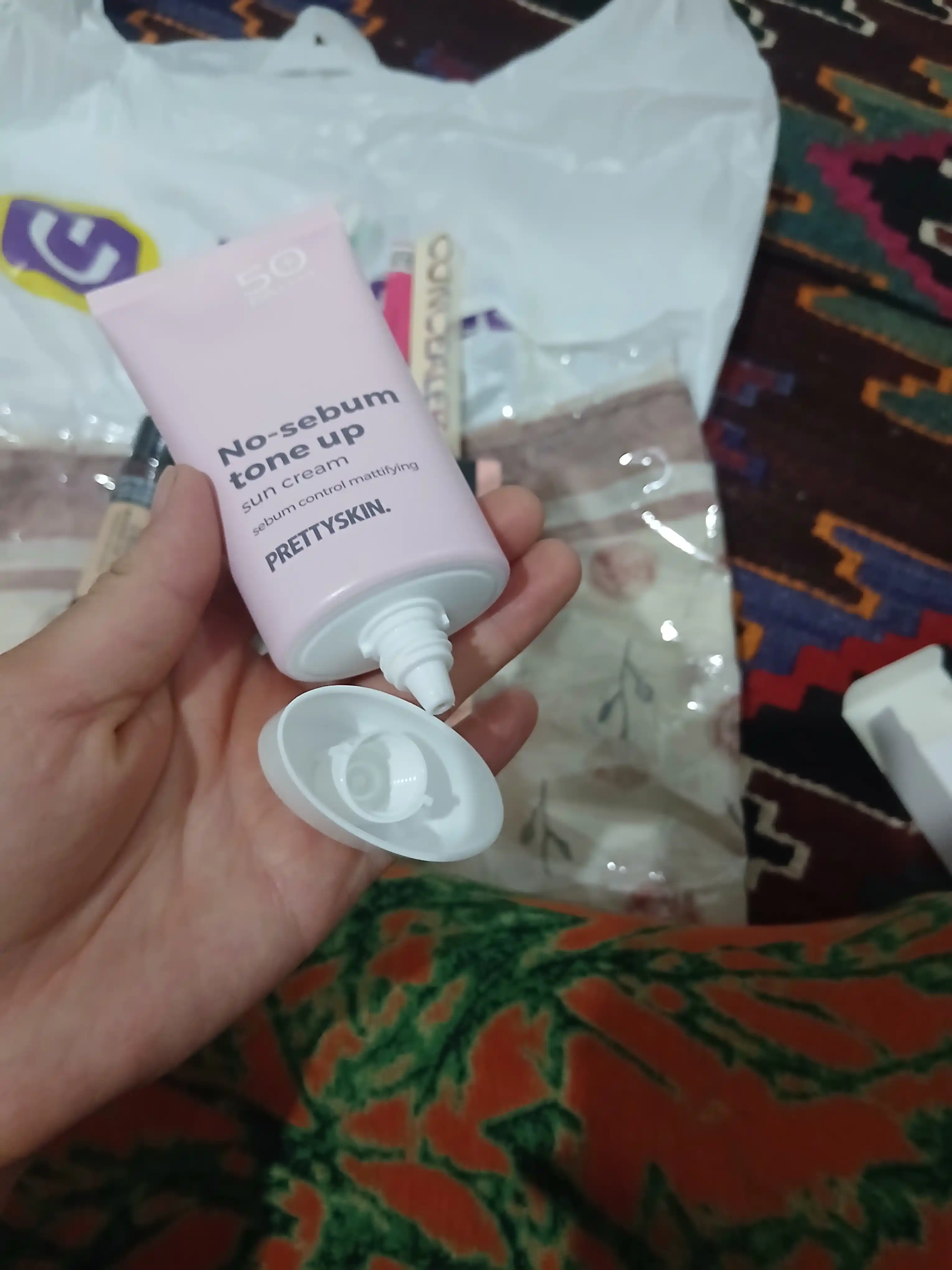 Quyoshdan himoyalovchi kremi Pretty Skin SPF50+ PA++++, 70 ml
