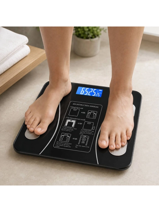Aqili pol tarozisi, elektron, fitnes uchun, LM-ES0808/LM-ES0909