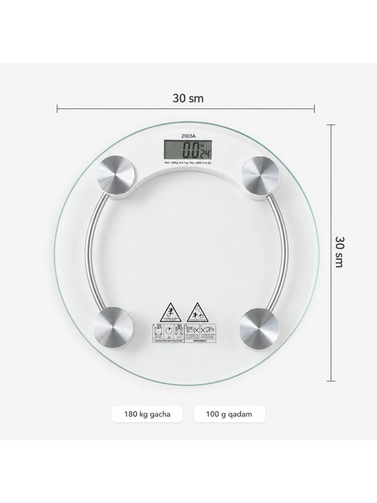Aqili pol tarozisi, elektron, fitnes uchun, LM-ES0808/LM-ES0909