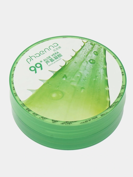 Yuz va tana uchun Aloe Vera, aloe bilan namlantiruvchi gel, 99% tiklovchi gel, 100 ml