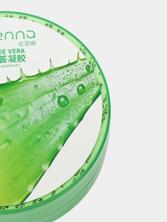 Yuz va tana uchun Aloe Vera, aloe bilan namlantiruvchi gel, 99% tiklovchi gel, 100 ml