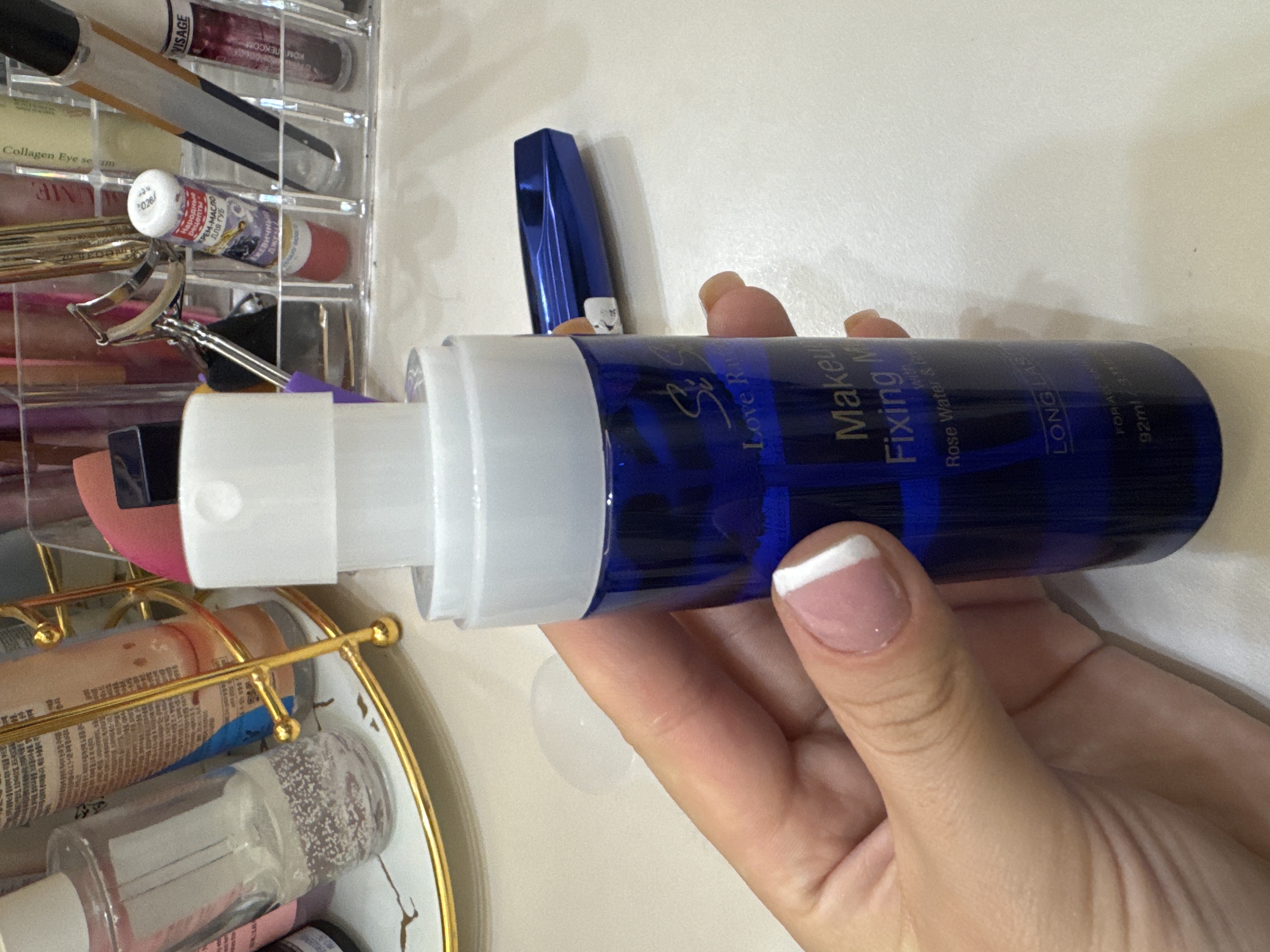SiSi Love Rayhon Makeup Fixing Mist makiyaj uchun fiksator sprey 100 ml