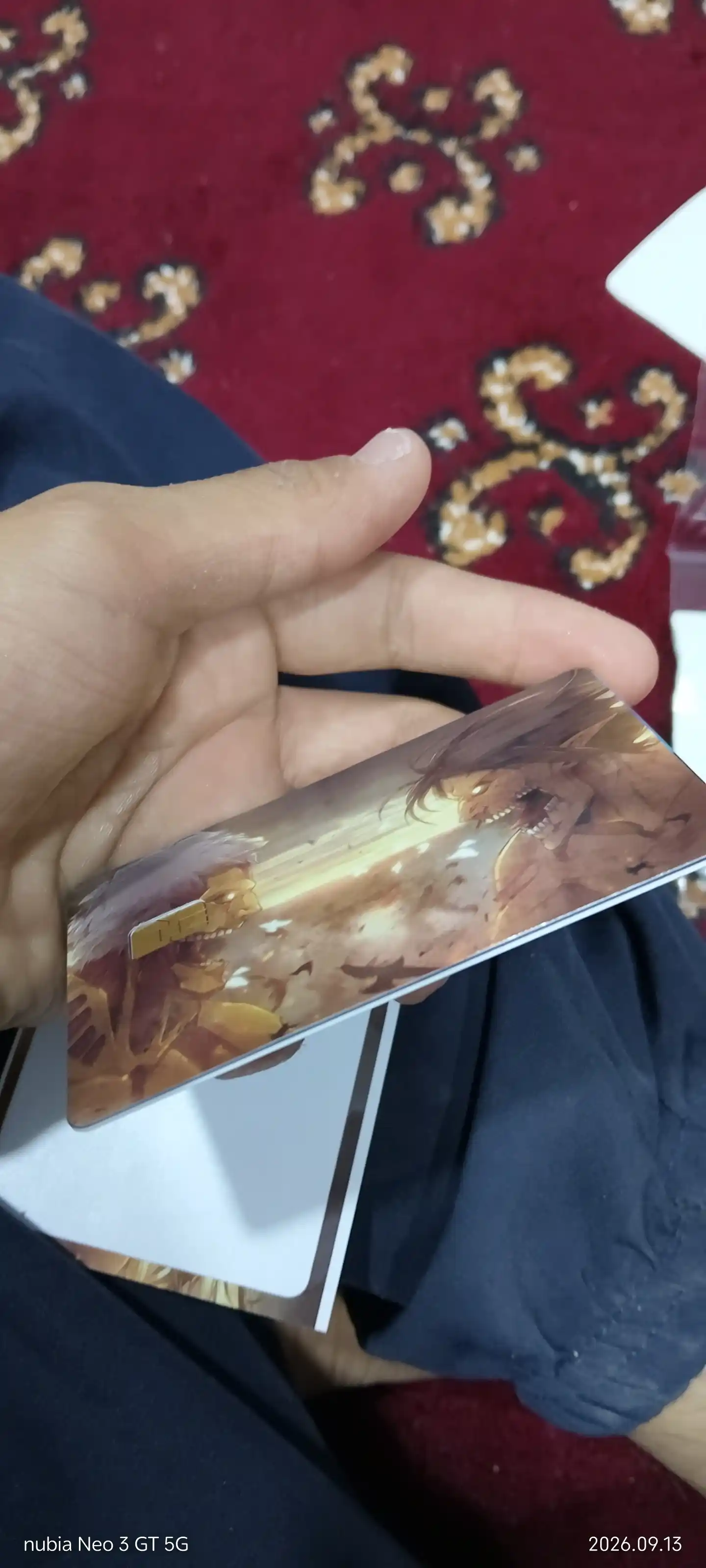 Bank kartasi stikerlari, Naruto, anime