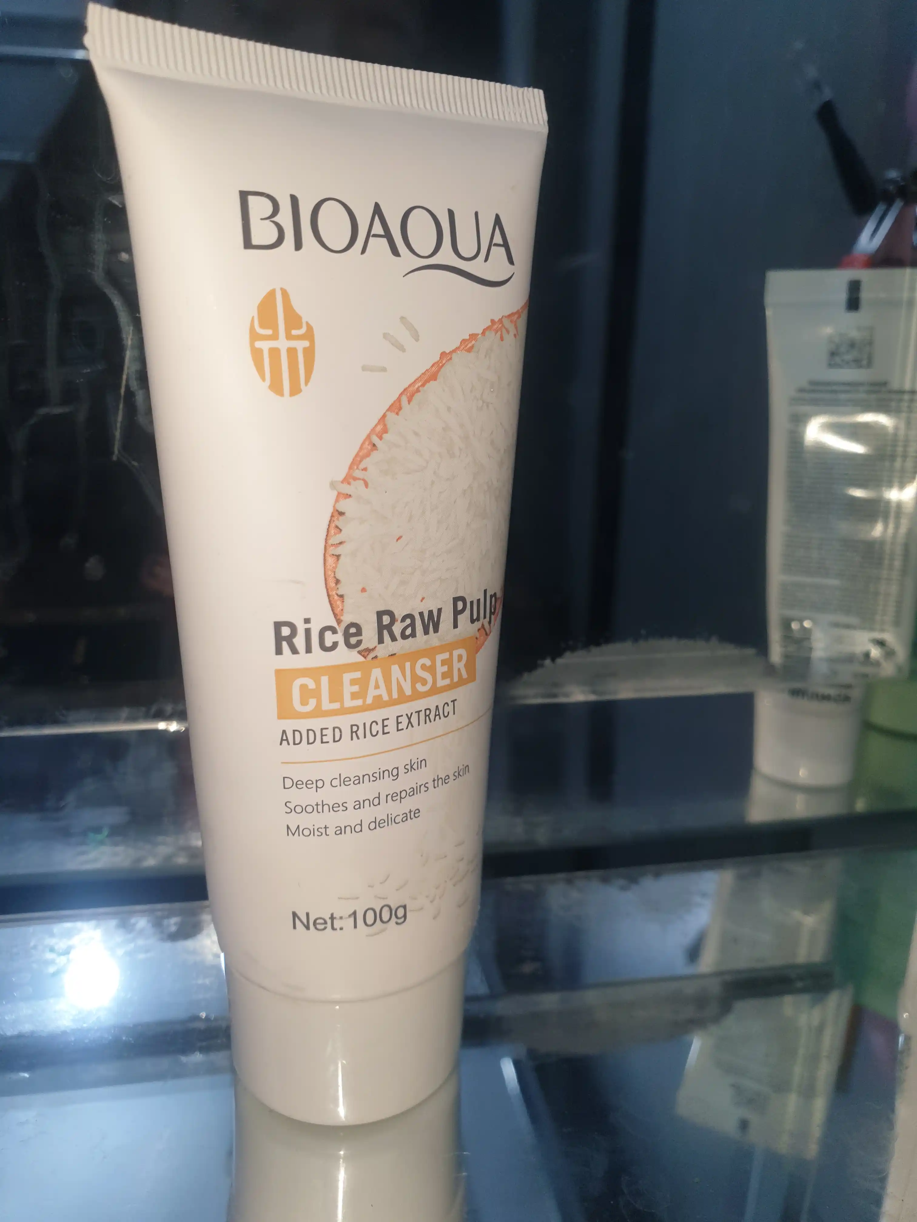 Пенка для умывания с экстрактом риса Rice Raw Pulp Cleanser