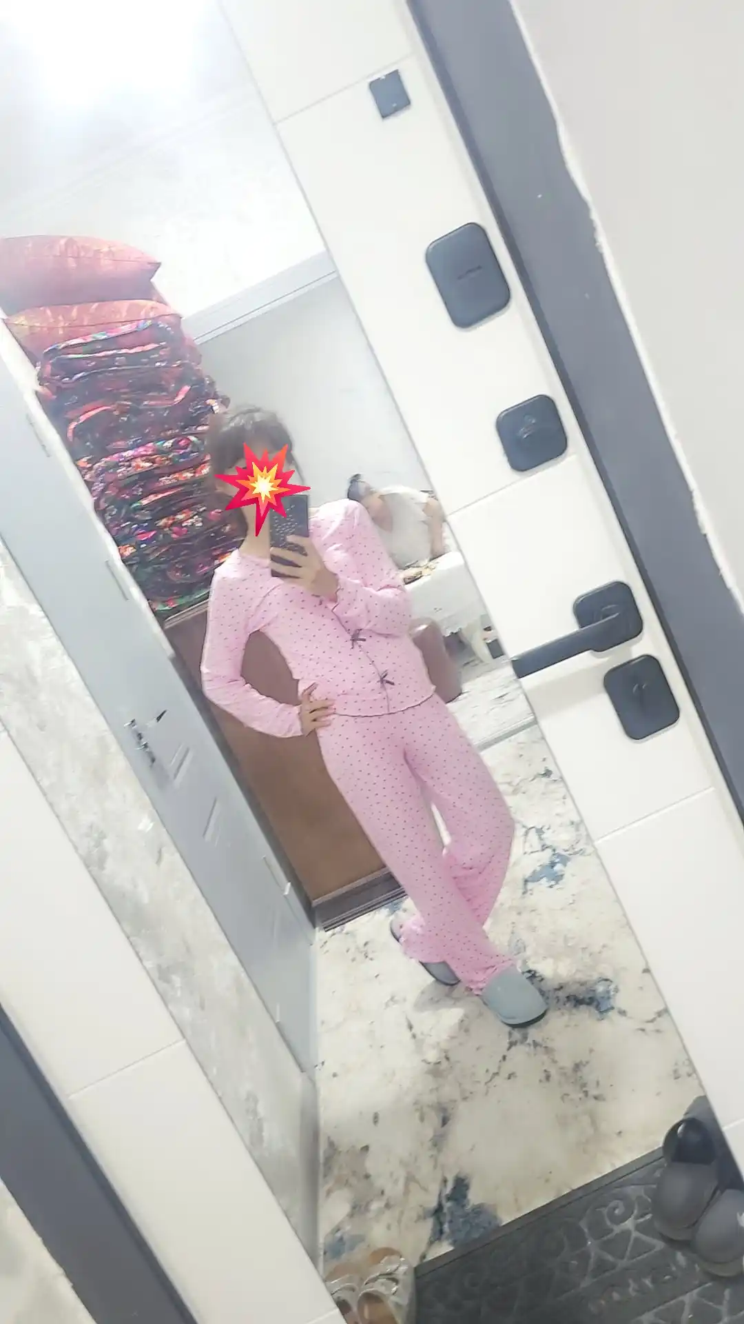 Ayollar pijamasi, uy kiyimi, shim va kofta — 95% viskoza