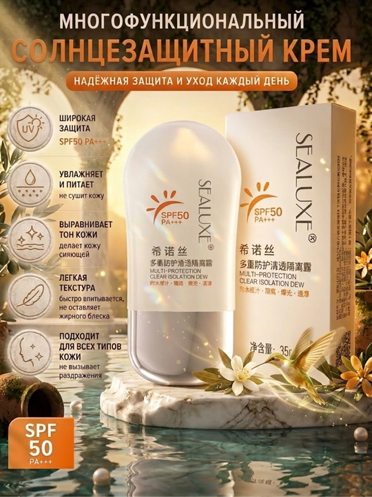 Greenleaf крем SPF защита от солнца для лица увлажняющий - 