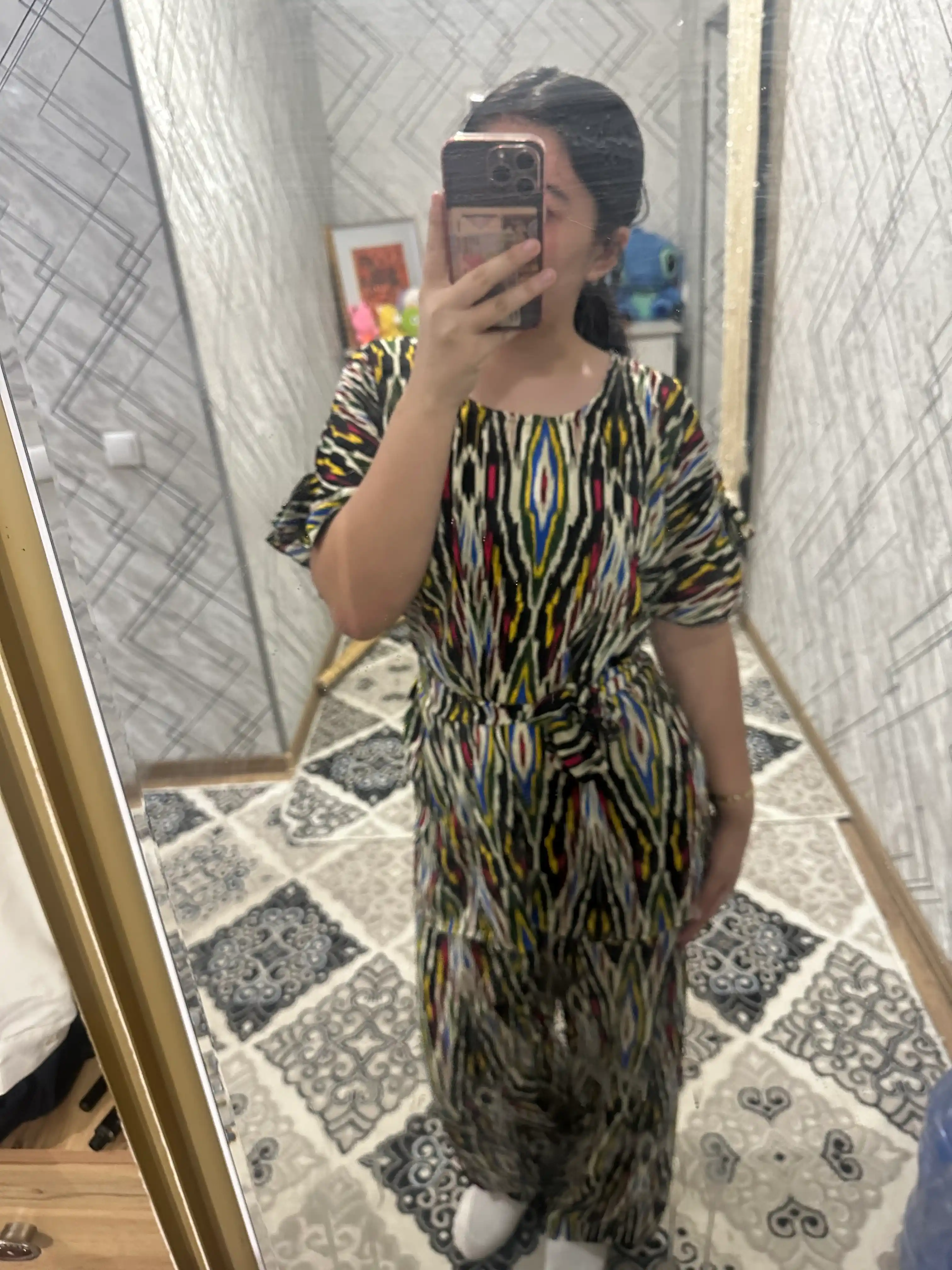 Ayollar uchun yengil, uy kiyimi to‘plami, yumshoq, paxta, poplin