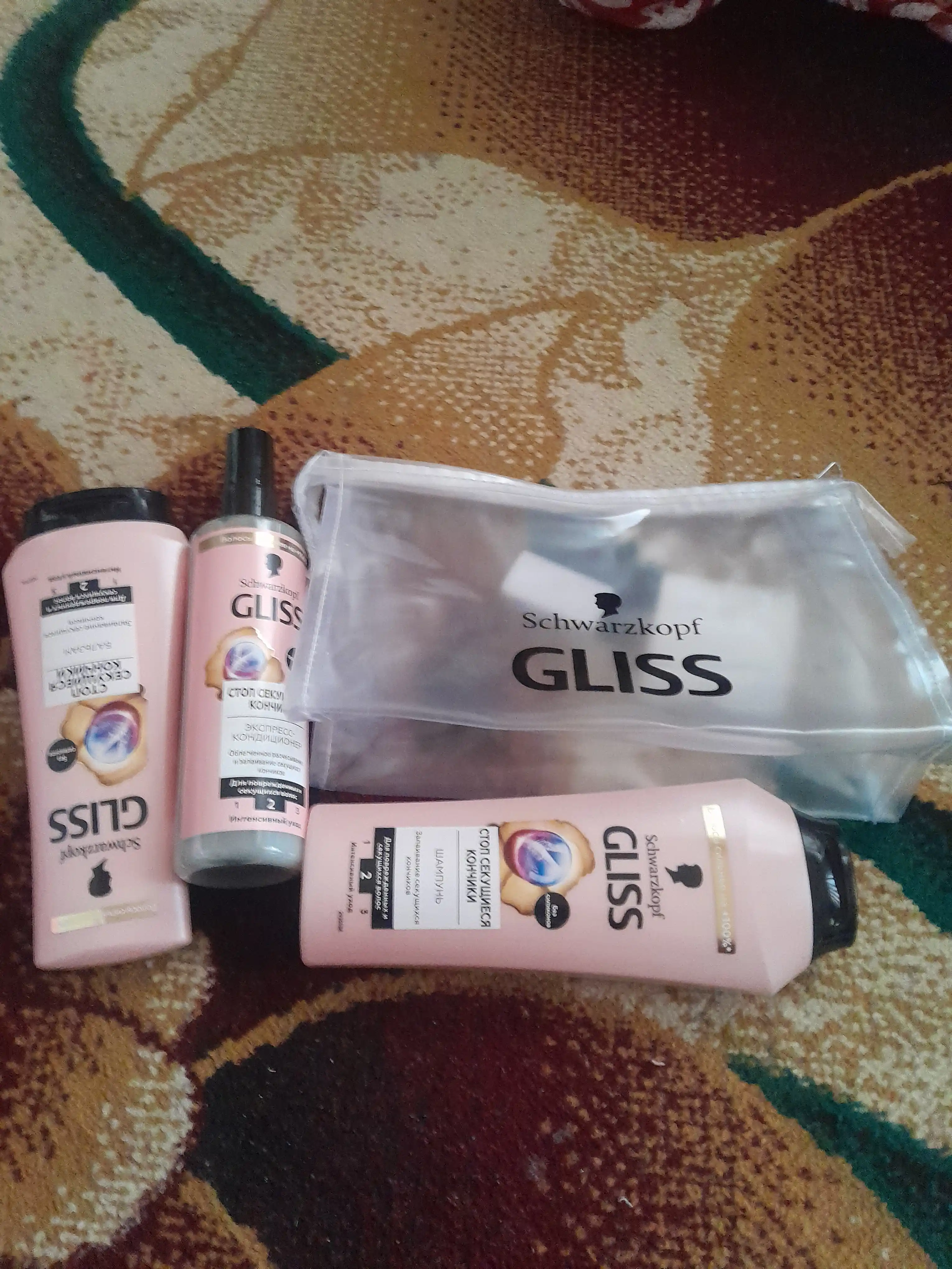Набор для волос Gliss (шампунь, бальзам, кондиционер)