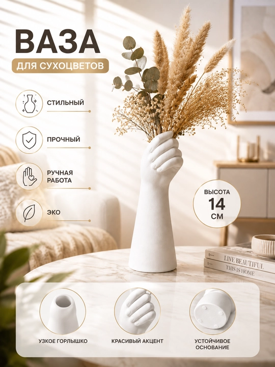 Ваза ручной работы - 