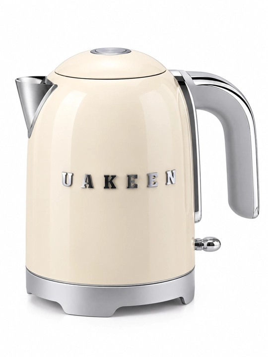 Электрический чайник UAKEEN ZL-031, 2 л, 2200 Вт, быстрый нагрев, ретро дизайн