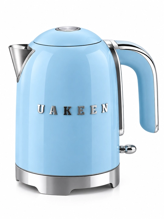 UAKEEN ZL-031 elektr choynagi, 2 l, 2200 Vt, tez qizdirish, retro dizayn