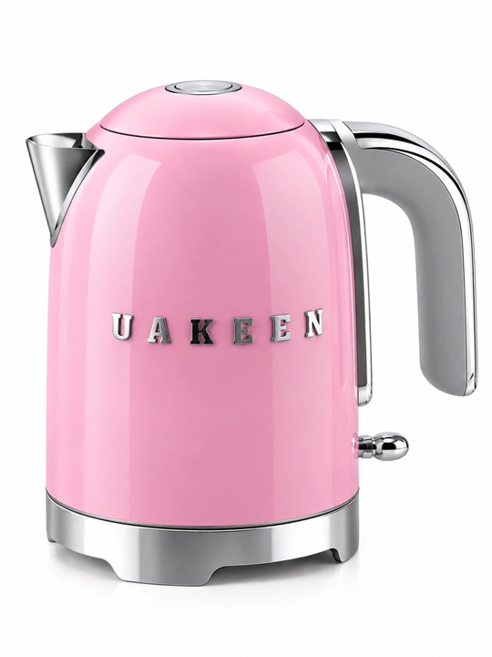 UAKEEN ZL-031 elektr choynagi, 2 l, 2200 Vt, tez qizdirish, retro dizayn