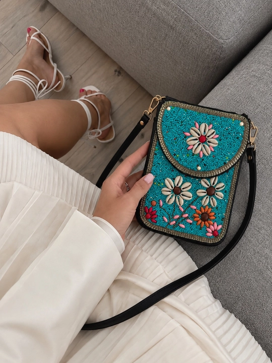 Ayollar sumkasi, Milliy sumka, Crossbody sumkasi, sovg‘abop, GLENOS - 