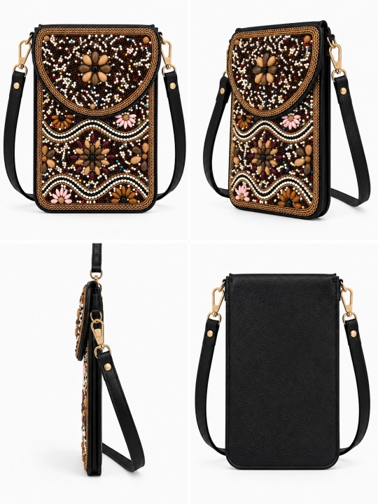 Ayollar sumkasi, Milliy sumka, Crossbody sumkasi, sovg‘abop, GLENOS