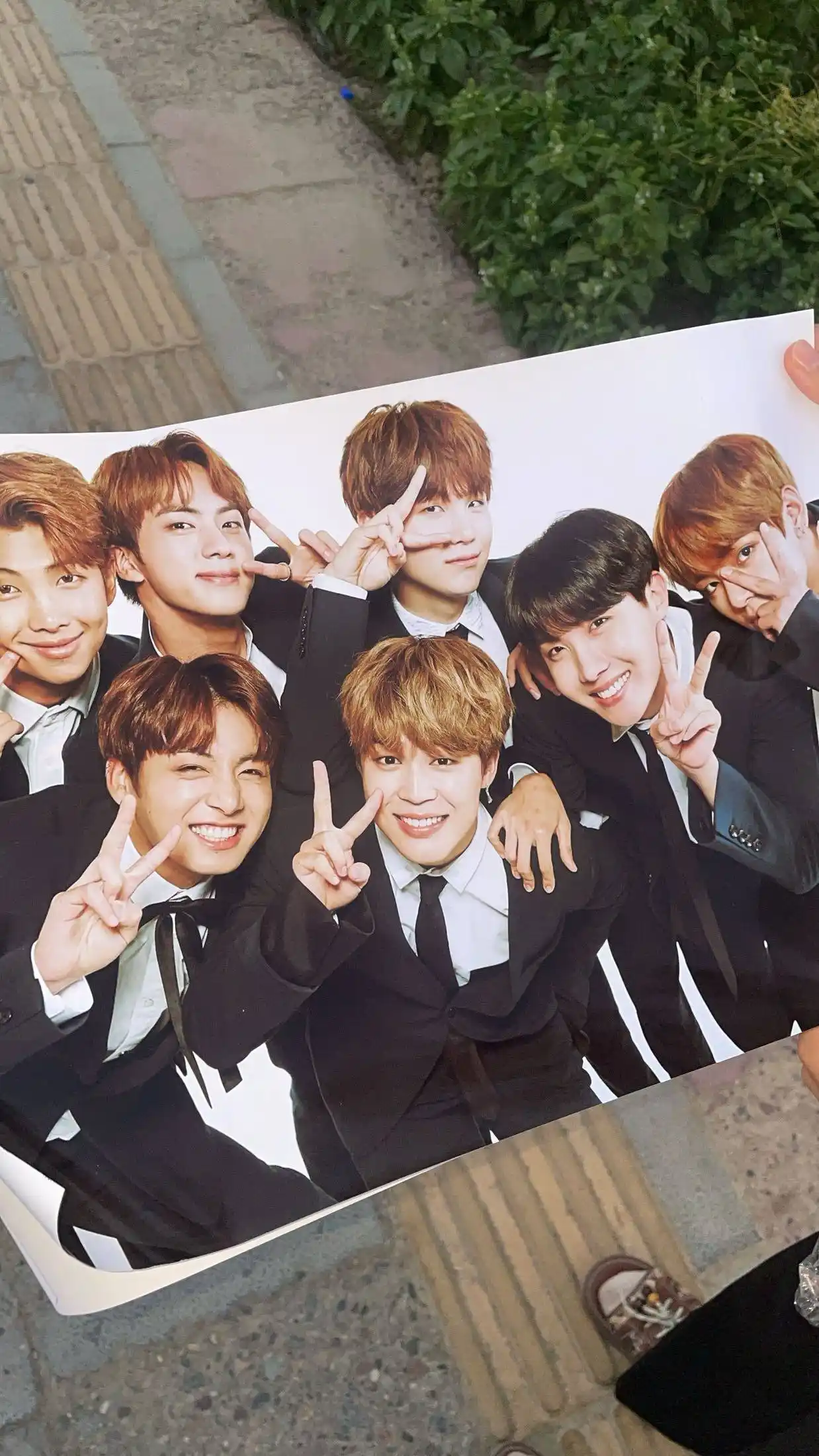 Plakat K-POP guruhi BTS, A3