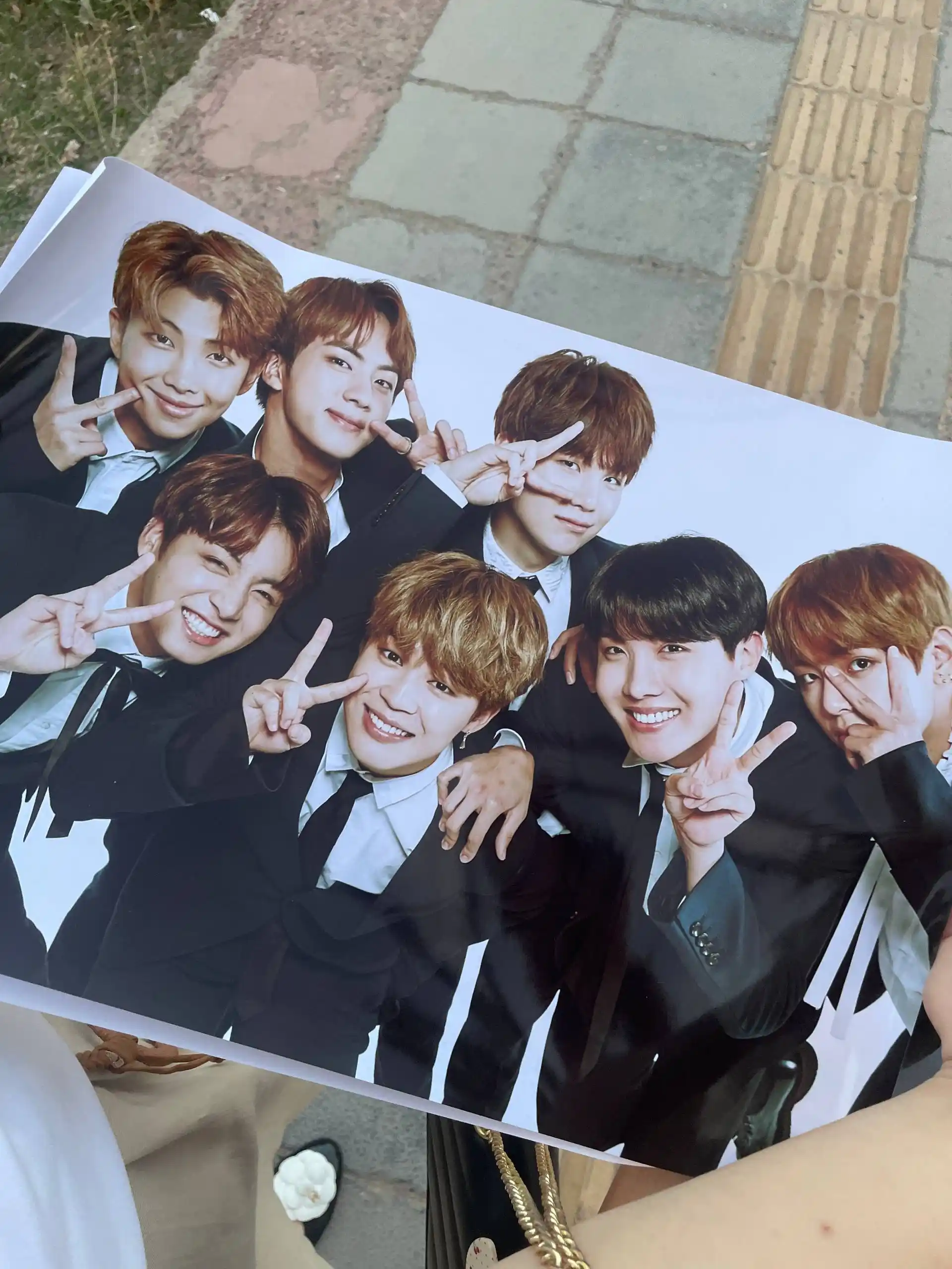 Plakat K-POP guruhi BTS, A3