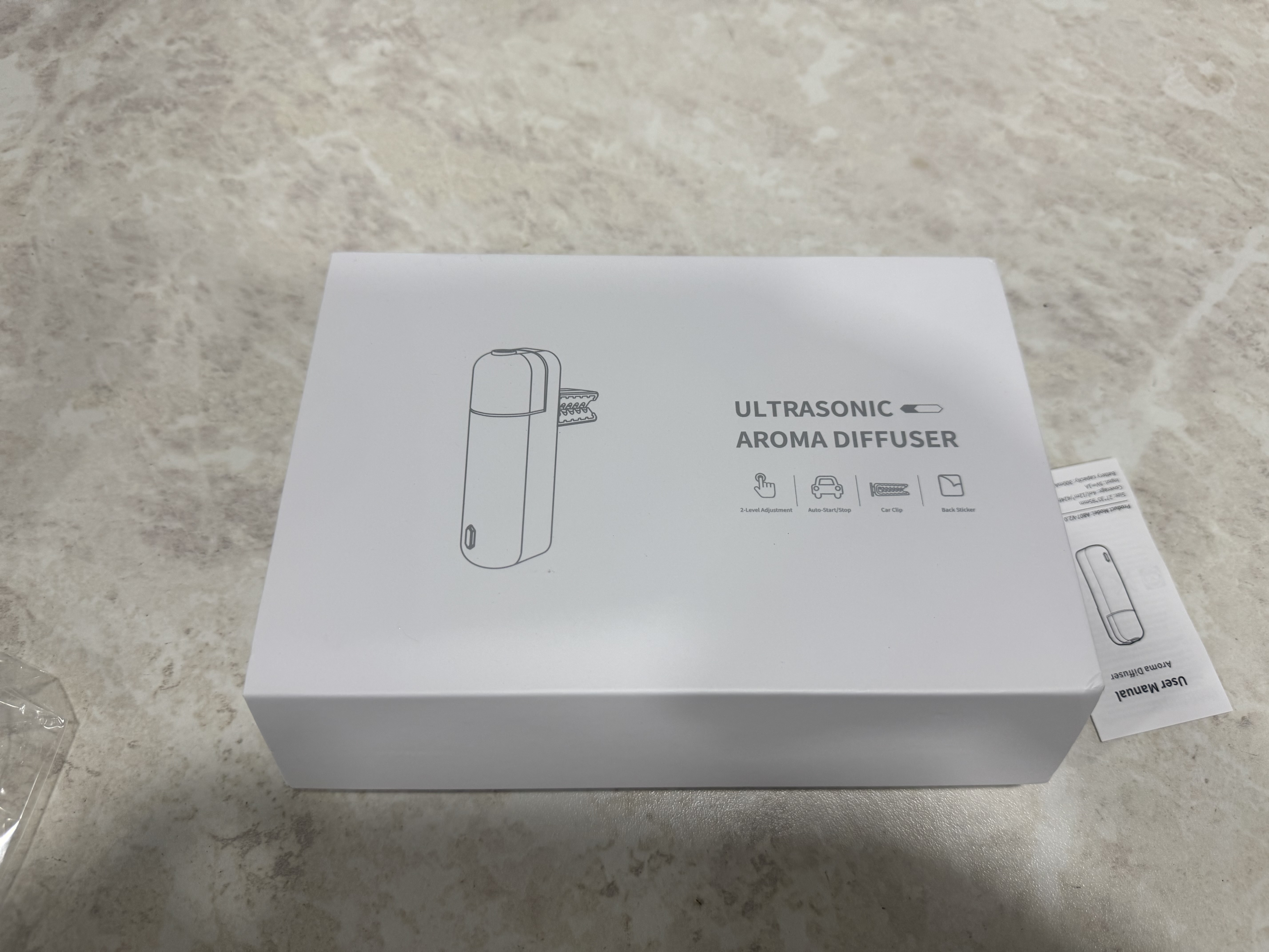 Автомобильный освежитель воздуха, электрический Ultrasonic, беспроводной, 6 ароматов