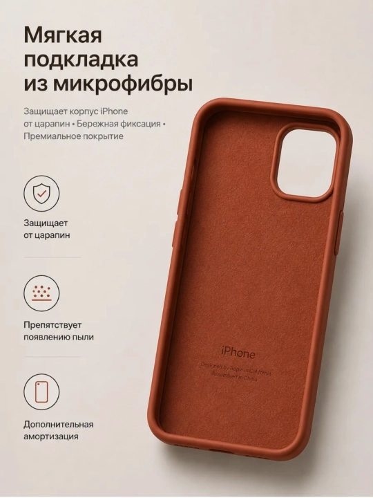 G'ilof iPhone 14, 15, 16, 17, 18, Pro, Max,  uchun chexol