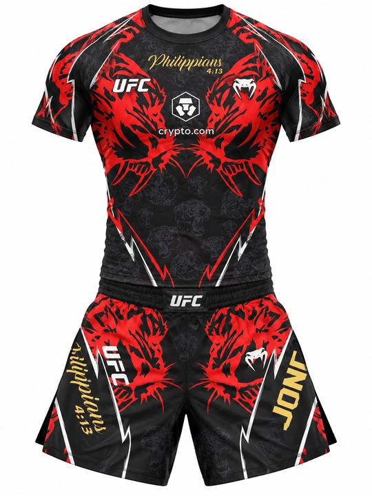 MMA, boks, fitnes va mashg‘ulotlar uchun UFC futbolkasi va shortigi, sport to‘plami
