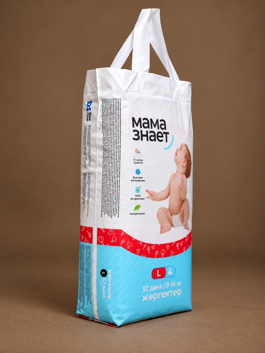 Подгузники Mama Znayet для детей — мягкие и комфортные, салфетки в подарок 
