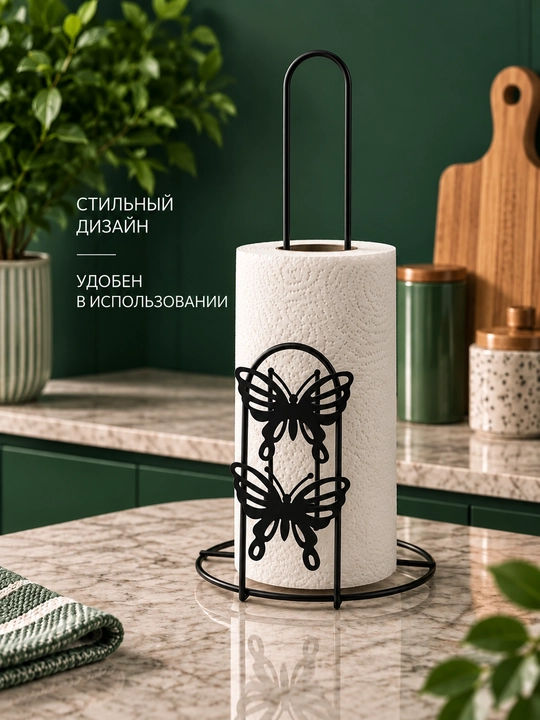 Qog‘oz sochiqlar uchun ushlagich, sochiq tagligi, oshxona aksessuari